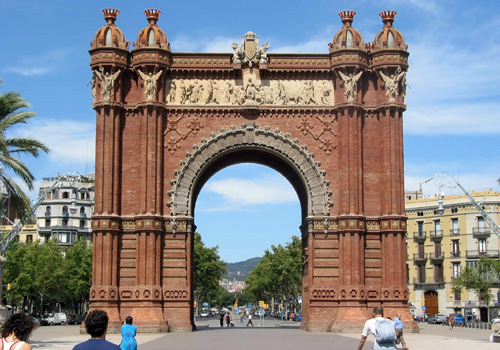 Barcelona Szállás - Arc de Triomf