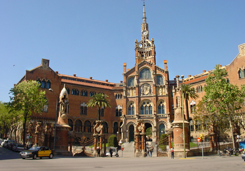 Barcelona Szállás - Hospital de Sant Pau / Szent Pál kórház